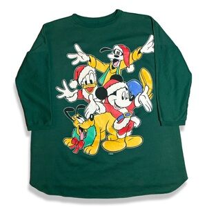 Vintage 90s Disney Christmas Oversized Sleep Sweater